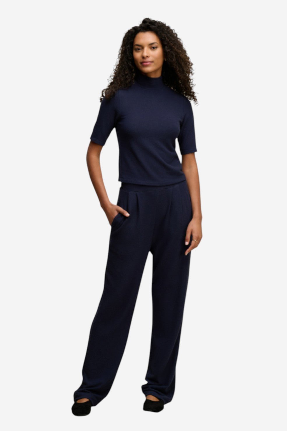 Malaya Top - Navy