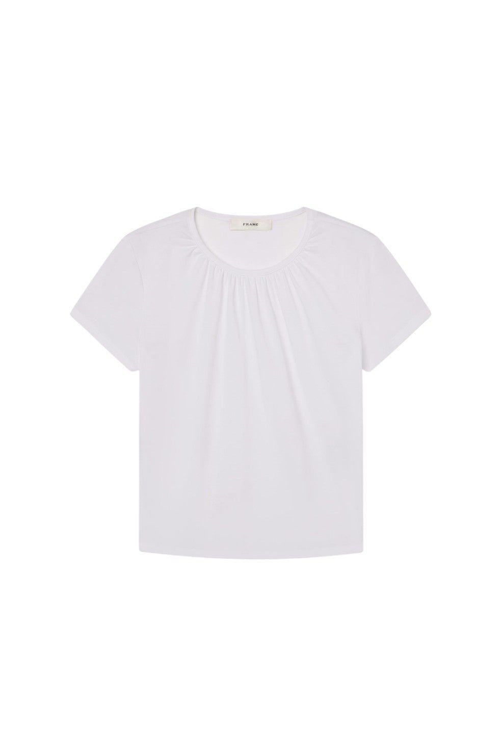 The Gathered Tee - White
